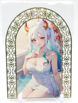 Goddess Story - Gold Metal Anime Waifu Card - Yamato - Image 1