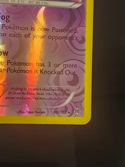 Gengar - 60/162 - Pokemon Breakthrough XY Reverse Holo Rare Card NM - Image 3