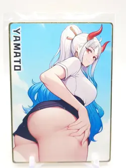 Goddess Story - Gold Metal Anime Waifu Card - Yamato - Image 1