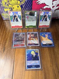 2026 One Piece Adventure On Kami's Island OP15 Mixed Card Lot Of 7 SR R Holo - Image 1