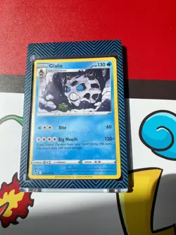 Glalie #42/195 SWSH Silver Tempest Reverse Holo Uncommon Pokemon 2022 TCG Card - Image 1