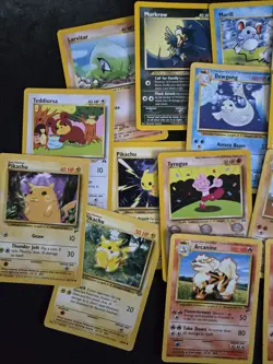 Vintage Pokemon WOTC Joblot/Bundle 40 Cards - MP-LP Condition Lot 1 - Image 3