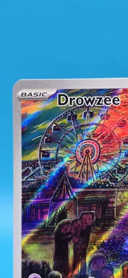 Pokemon Drowzee 210/198 Illustration Rare Full Art Holo SV01 Card - Image 2