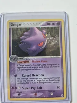 Pokemon Gengar 5/92 Legend Maker Holo Rare 100 HP Stage 2 Card English 2006 - Image 1