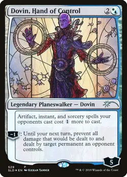 Dovin, Hand of Control (Stained Glass) FOIL Promo NM Uncommon CARD ABUGames - Image 1
