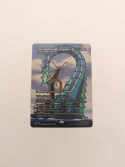 The Monstrous Serpent/Koma, Cosmos Serpent (Borderless) Avatar: TLA Regular NM - Image 1