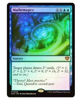 Mathemagics - Foil Secrets of Strixhaven MTG - Image 1