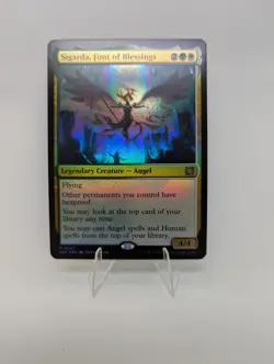 MTG Sigarda Font of Blessings Foil Rare 0047 MAT Foil - Image 1