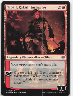 Tibalt, Rakish Instigator *Regular* WAR 146 NM-LP - Image 1
