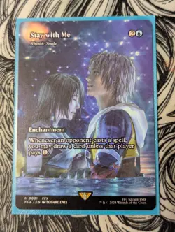 Stay with Me - Rhystic Study (Showcase) Final Fantasy: Through the Ages Regular - Image 1
