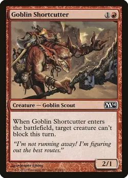 Goblin Shortcutter | #142 | M14 | MTG | Regular | LP - Image 1
