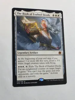 Book Of Exalted Deeds - D&D Forgotten Realms - Near Mint - MTG - Image 1