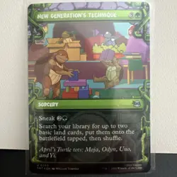 New Generation's Technique Borderless Teenage Mutant Ninja Turtles Foil 240 - Image 1