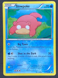 Pokemon Slowpoke 23/108 DEX Dark Explorers LP/NM - Image 1