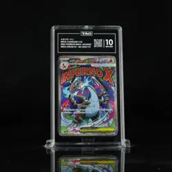 2025 Pokemon Mega Dream Japanese 223/193 Mega Charizard X EX MA TAG 10 (965) - Image 1