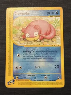 Pokemon TCG: Aquapolis E-series Slowpoke 108/147 non holo - Image 2