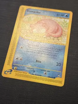 Pokemon TCG: Aquapolis E-series Slowpoke 108/147 non holo - Image 3