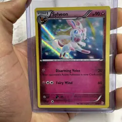 Pokemon TCG Sylveon Trainer Kit 30/30 XY English Holo 2014 NM Rare Card Pokemon - Image 1