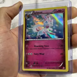 Pokemon TCG Sylveon Trainer Kit 30/30 XY English Holo 2014 NM Rare Card Pokemon - Image 2