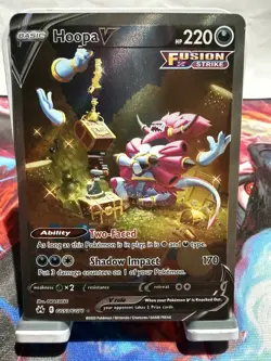 Hoopa V GG53/GG70 Crown Zenith: Galarian Gallery Holo NM POKEMON TCG - Image 1