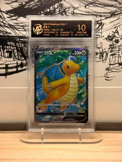 Pokemon Dragonite V 148/131 Full Art Rare cs6bC 2024 RPA 10 Pristine Chinese - Image 1