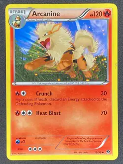Pokemon Arcanine 13/99 NXD Next Destinies LP/NM - Image 1