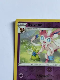 Sylveon 035 / 078 Pokemon GO 2022 Near Mint Reverse Holo Rare - Image 5