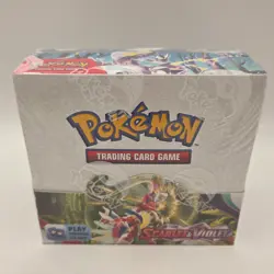 Sealed Scarlet & Violet Booster Box Pokemon TCG Scarlet & Violet Base Set SV01 - Image 1