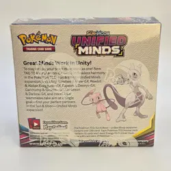 Sealed Unified Minds Booster Box Pokemon SM11 Booster Box with Acrylic - Image 5
