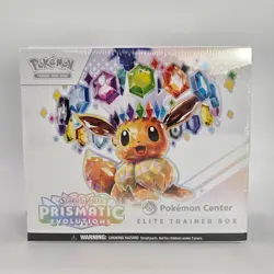 Sealed Prismatic Evolutions Pokemon Center Elite Trainer Box Exclusive - Image 1