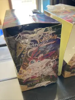 1x EMPTY Pokemon Evolving Skies Booster Display +Empty Packs! 🔥+ETB collector's - Image 3