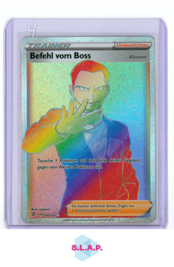 BEFEHL VOM BOSS POKEMON 200/192 SWORD & SHIELD REBEL CLASH 2020 GERMAN - Image 1