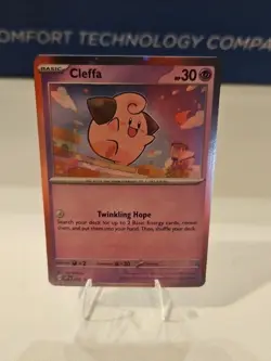 Cleffa SVP 095 Cosmos Holo Black Star Promo Pokemon TCG Near Mint - Image 1