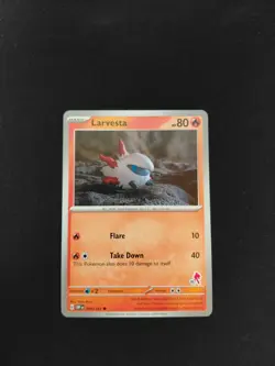 Pokemon TCG - Pokemon TCG - Larvesta (BA A31) - [040/197] Obsidian Flames - Image 1