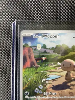 Pokemon Paldean Wooper 102/094 Phantasmal Flames Illustration Rare Holo 60 HP T… - Image 3