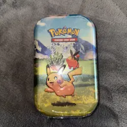 Pokemon Ascended Heroes Tin (Inside-Two Packs And A Sticker) Sealed - Image 1