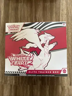 Pokemon Scarlet & Violet White Flare Elite Trainer Box ETB Factory Sealed - Image 1