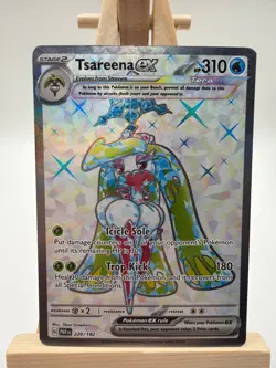 Tsareena ex (220/182) Pokemon TCG Paradox Rift - Ultra Rare Full Art - NM - Image 1