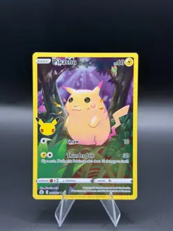 Pikachu 005/025 25th Anniversary Celebrations Ultra Rare NM Pokemon TCG - Image 1