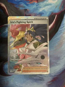 Pokemon Mega Evolutions Ascended Hero’s Iris’ Fighting Spirit SIR - Image 1
