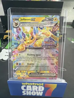 Jolteon ex Stamped #30 – Prismatic Evolutions – Sealed Pokemon Promo - Image 1