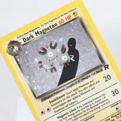 Pokemon TCG - Dark Magneton 11/82 Team Rocket Holo Rare WOTC - EXC/NM - Image 1