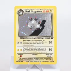 Pokemon TCG - Dark Magneton 11/82 Team Rocket Holo Rare WOTC - EXC/NM - Image 2