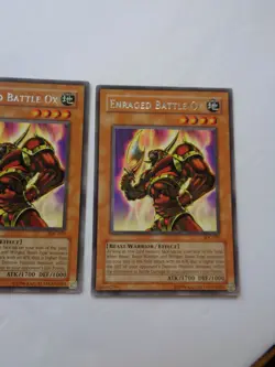 Playset: 3x Enraged Battle Ox IOC-070 (Rare, Unlimited, Lightly Played / LP) - Image 5