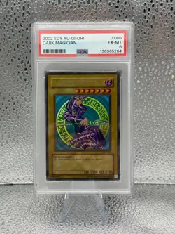 Yu-Gi-Oh! Dark Magician. Ultra Rare Holo. SDY. PSA 6. - Image 1