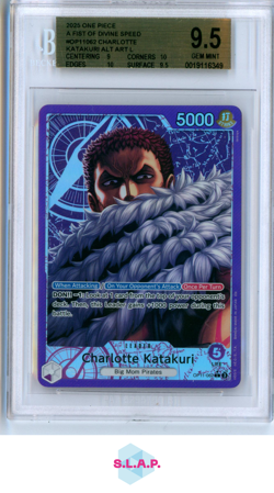 CHARLOTTE KATAKURI ONE PIECE -2025 A FIST OF DIVINE SPEED - ENGLISCH BECKETT 9.5 - Image 1