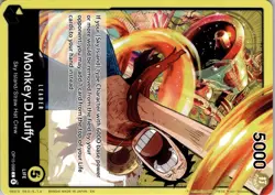 One Piece CCG Monkey.D.Luffy OP15-098 Adventure On Kami’s Island English TCG - Image 5
