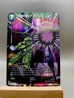 Dragon Ball Super CCG Perfect Force Cell BT2-084 SR Foil Bandai Card - Image 1