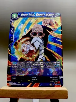 Dragon Ball Super CCG Master Roshi, Masterly Majesty BT8-032 R Rare Foil Card - Image 1