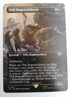 MTG | Ork-Bogenschutzen | Orcish Bowmasters | Extended Art | German | NM - Image 1